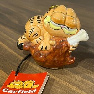 Vintage Garfield Ceramic Ornament